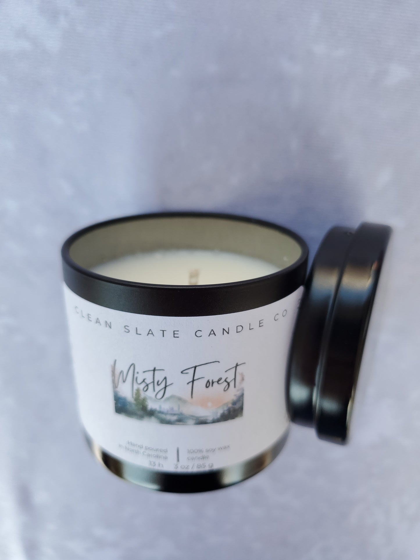 Misty Forest Soy Scented Candle 3 oz