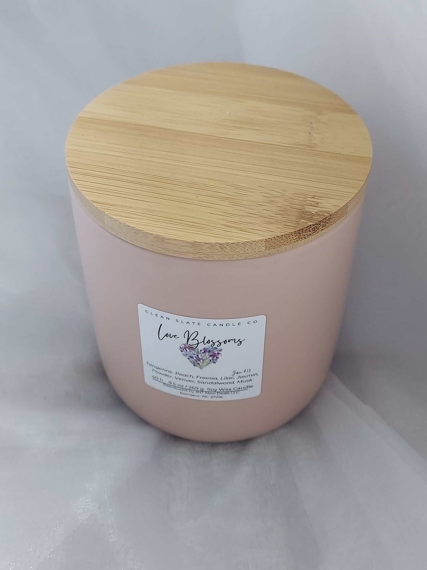 Love Blossoms 9.5 oz Pink Concrete