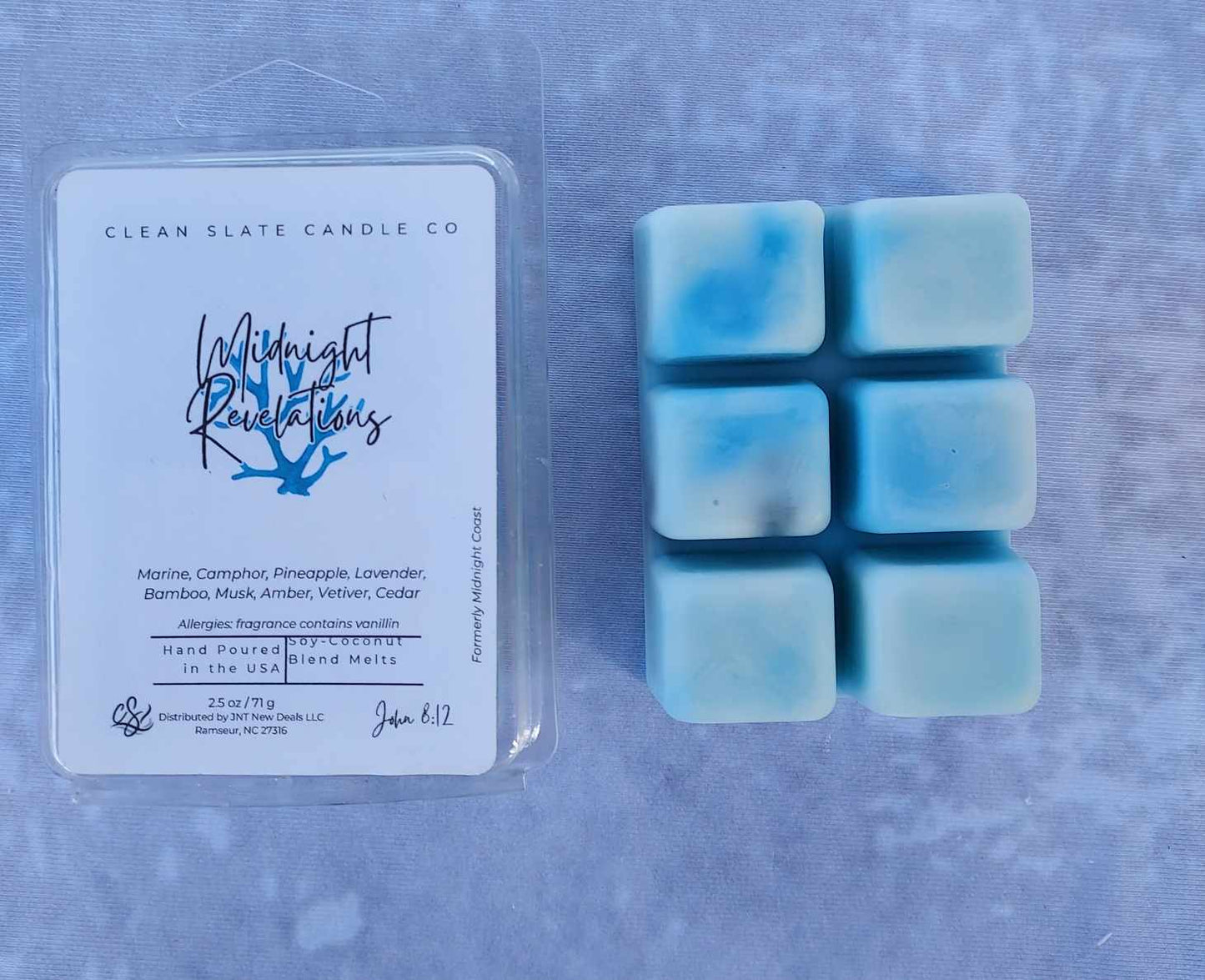 Midnight Revelations Wax Melt (Coastal)