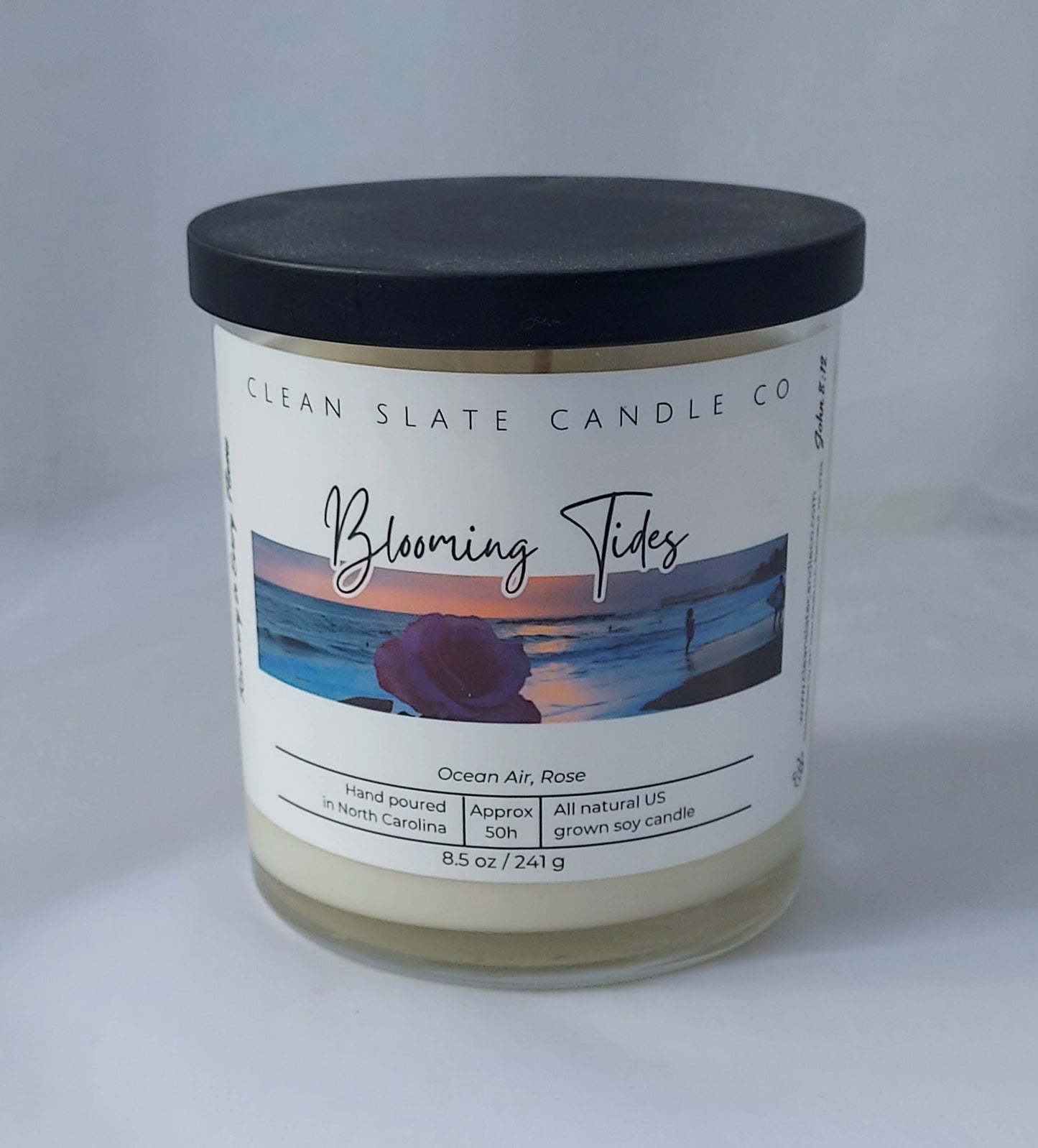Blooming Tides Soy Scented Candle 8.5 oz