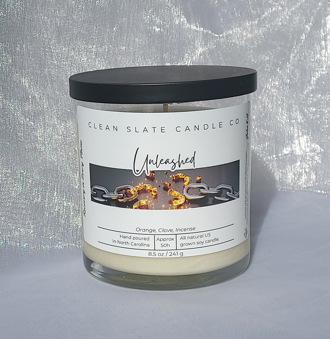 Unleashed Soy Scented Candle 8.5 oz
