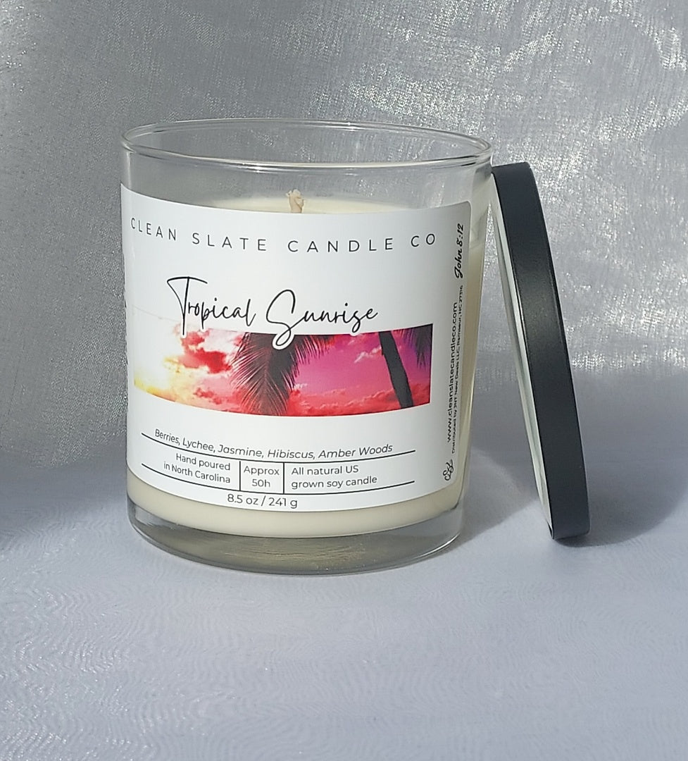 Tropical Sunrise Candle, 8.5 oz