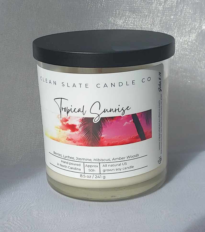 Tropical Sunrise Candle, 8.5 oz