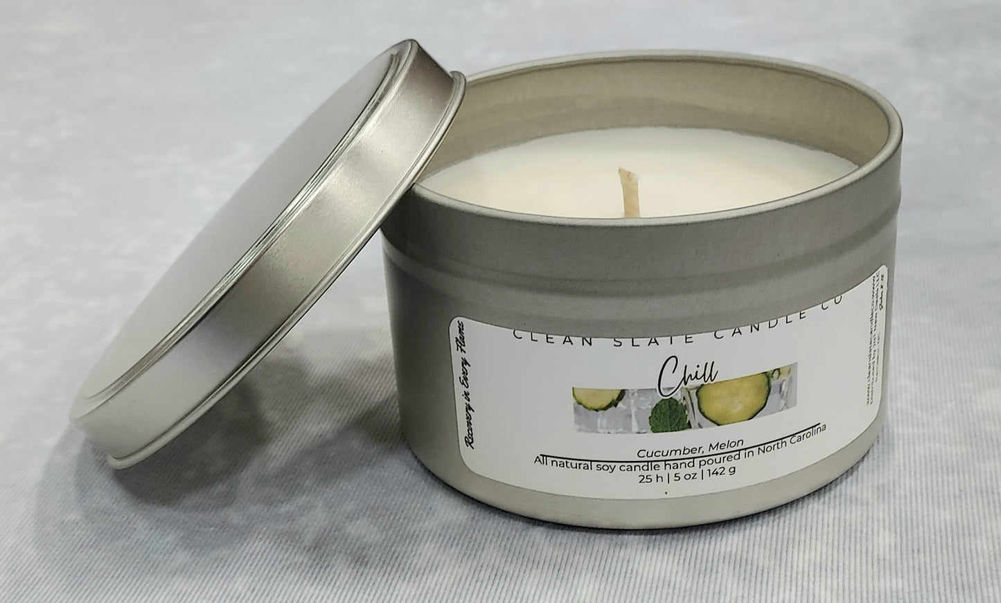 Chill Soy Candle 5 oz (Fresh)