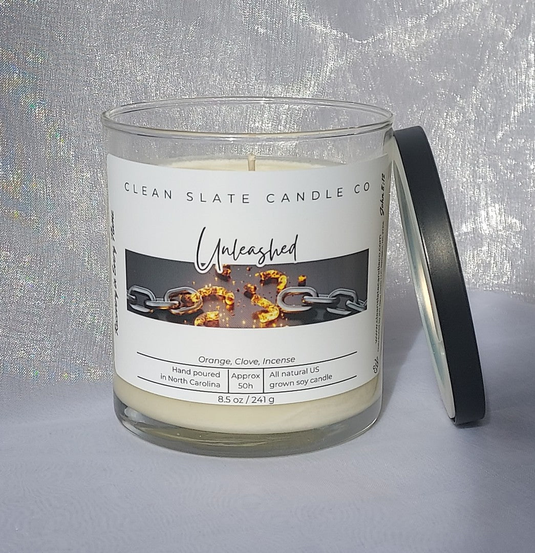 Unleashed Soy Scented Candle 8.5 oz