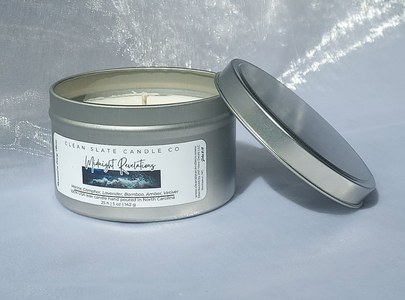 Midnight Revelations Soy Candle 5 oz (Coastal)