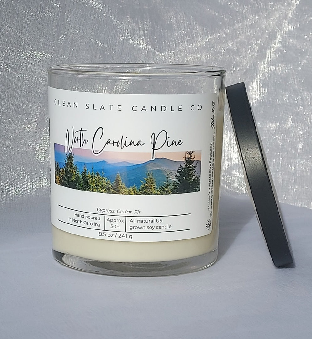 North Carolina Pine Soy Scented Candle 8.5 oz