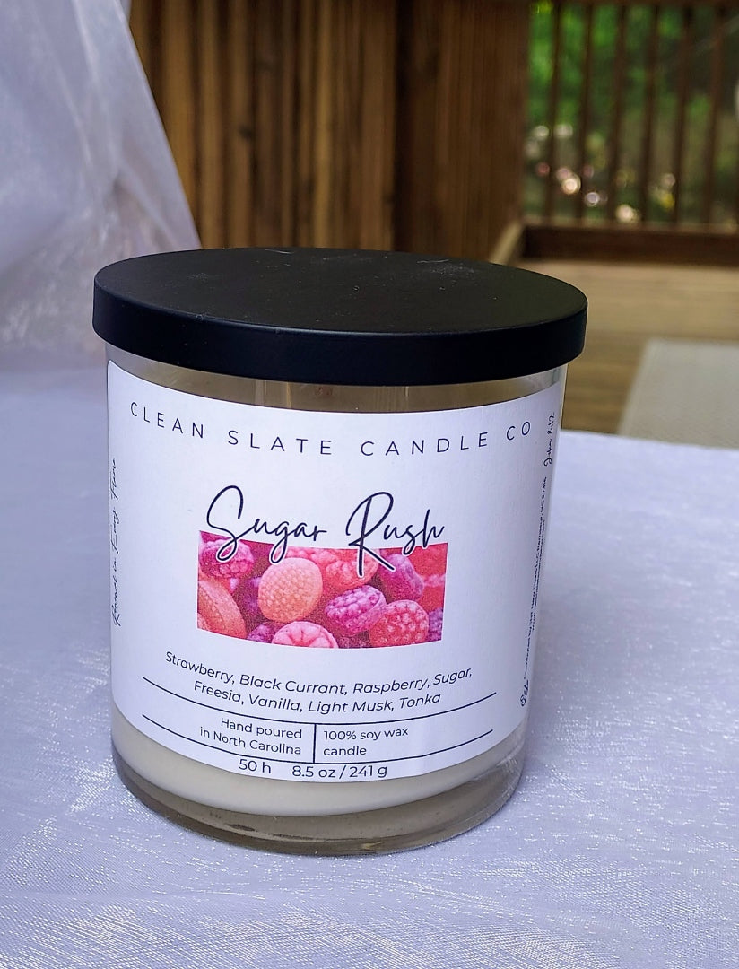 Sugar Rush Candle in Glass 8.5 oz