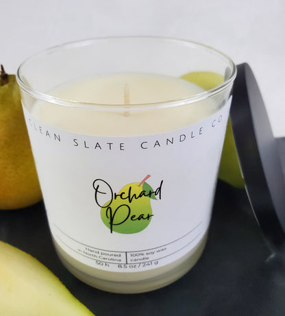 Orchard Pear Soy Scented Candle 8.5 oz