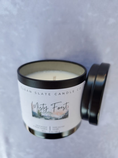 Misty Forest Soy Scented Candle 3 oz