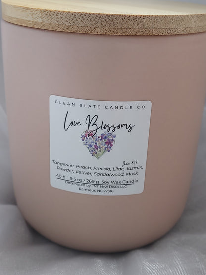 Love Blossoms 9.5 oz Pink Concrete