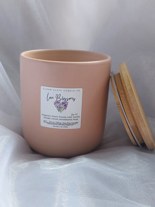 Love Blossoms 9.5 oz Pink Concrete