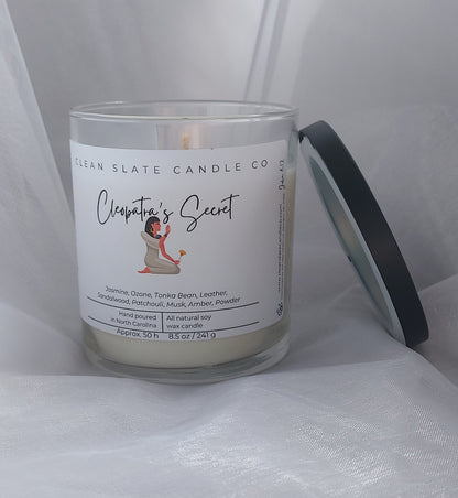 Cleopatra's Secret Candle 8.5 oz Glass