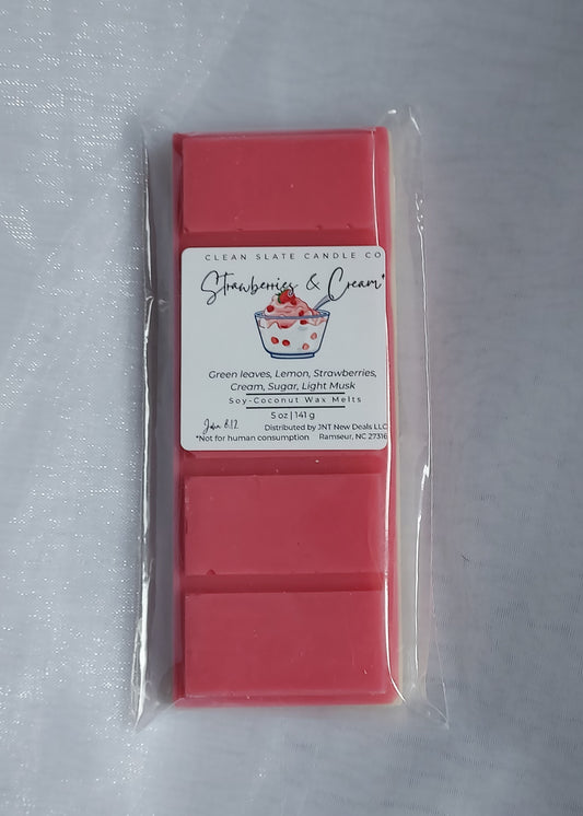 Strawberries & Cream Snap Bar