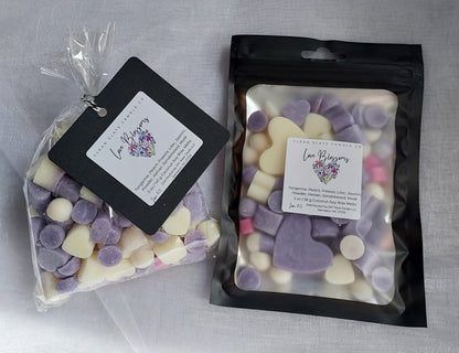 Love Blossoms Bag of Soy-Coconut Wax Melts (Lilac)