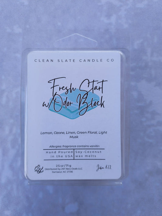 Fresh Start Odor Block Wax Melt