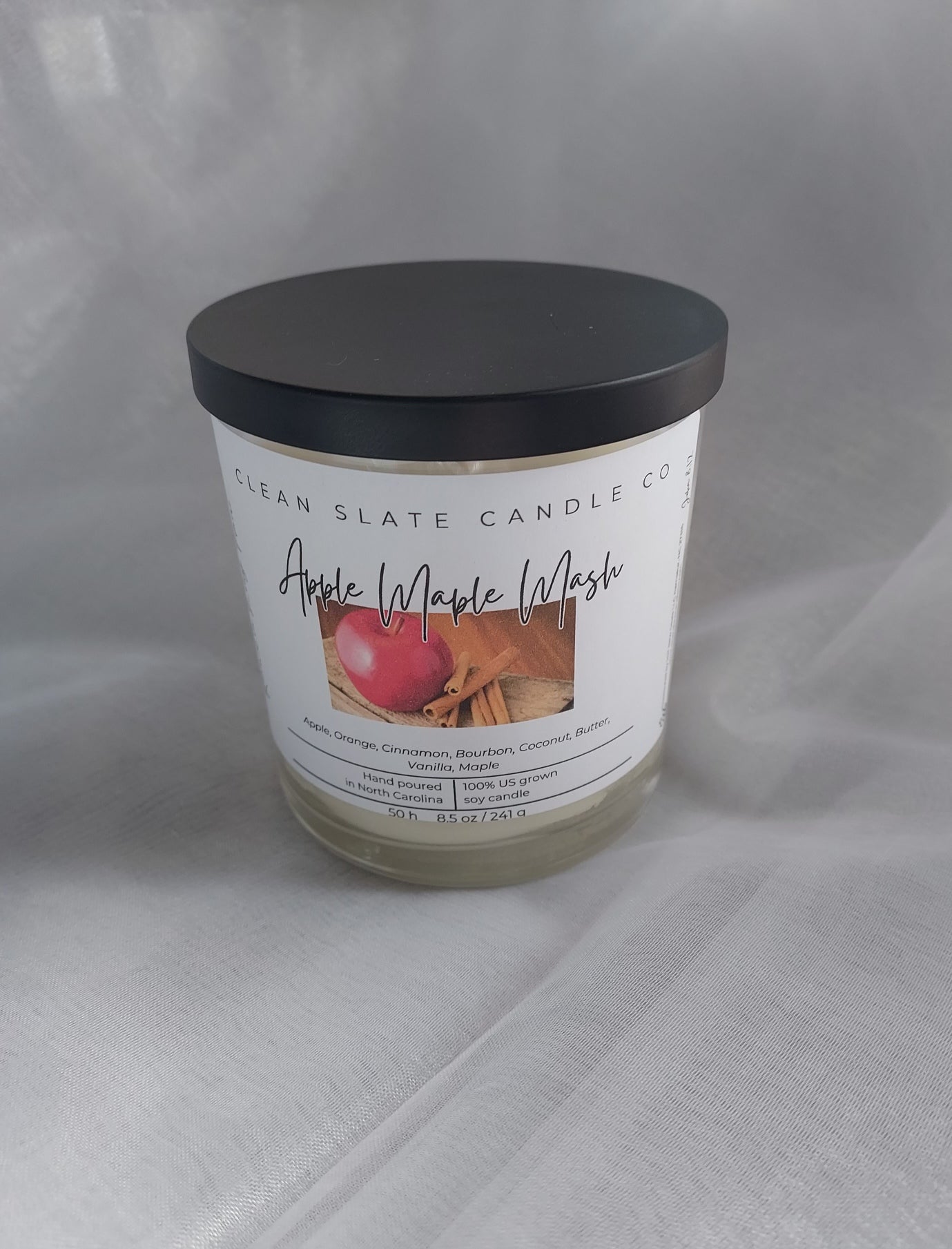 Apple Maple Mash Soy Scented Candle 8.5 oz