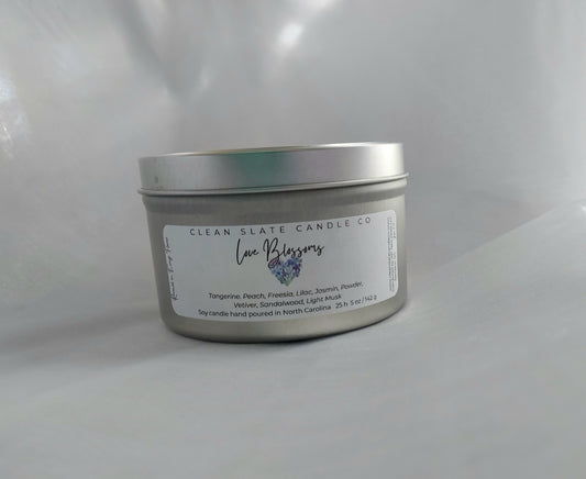 Love Blossoms 5 oz tin