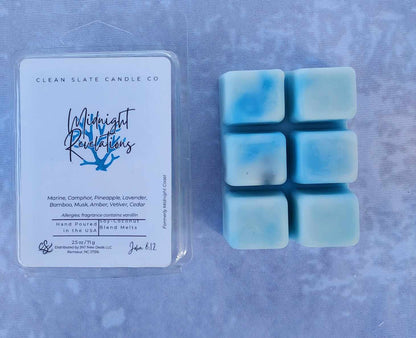 Midnight Revelations Wax Melt (Coastal)
