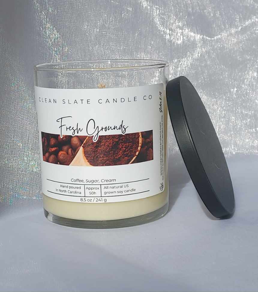 Fresh Grounds Candle 8.5 oz (Coffee)