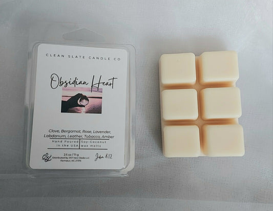 Obsidian Heart Wax Melt
