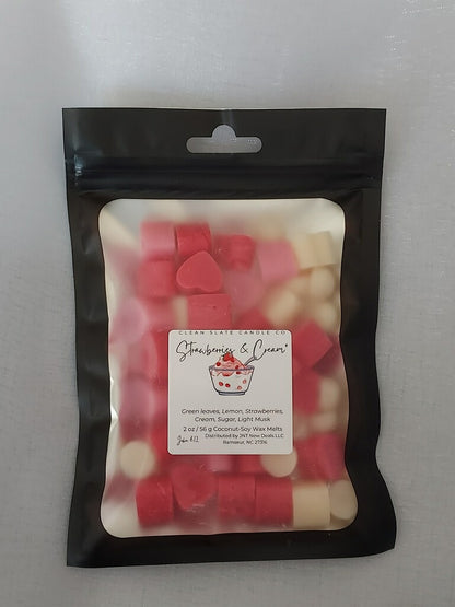 Strawberries & Cream Bag of Melts