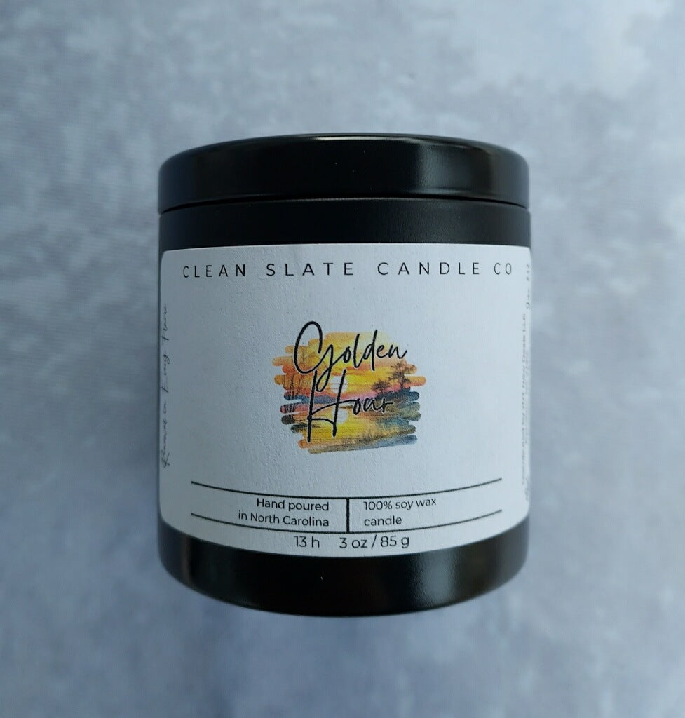 Golden Hour Soy Candle 3 oz