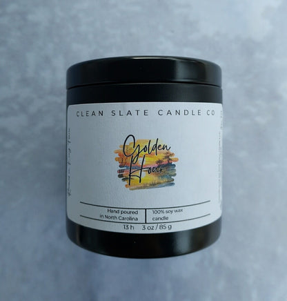 Golden Hour Soy Candle 3 oz