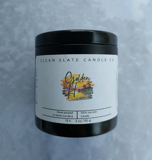 Golden Hour Soy Scented Candle 3 oz