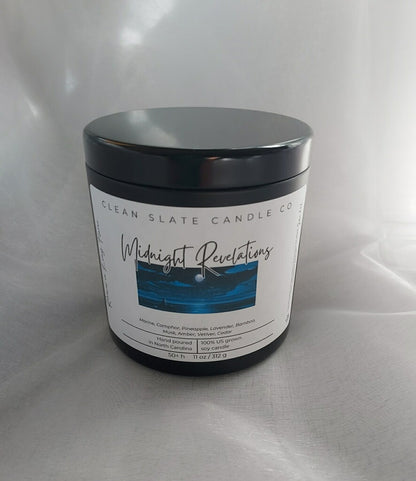 Midnight Revelations Soy Candle 11 oz (Coastal)