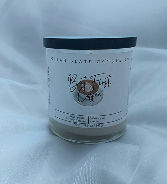 But First, Coffee Soy Scented Candle 8.5 oz