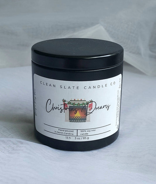 Christmas Dreams Soy Scented Candle 3 oz