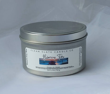 Blooming Tides Soy Scented Candle 5 oz