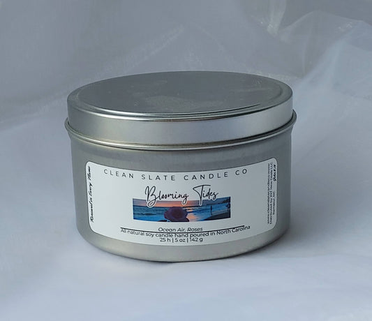 Blooming Tides Soy Scented Candle 5 oz
