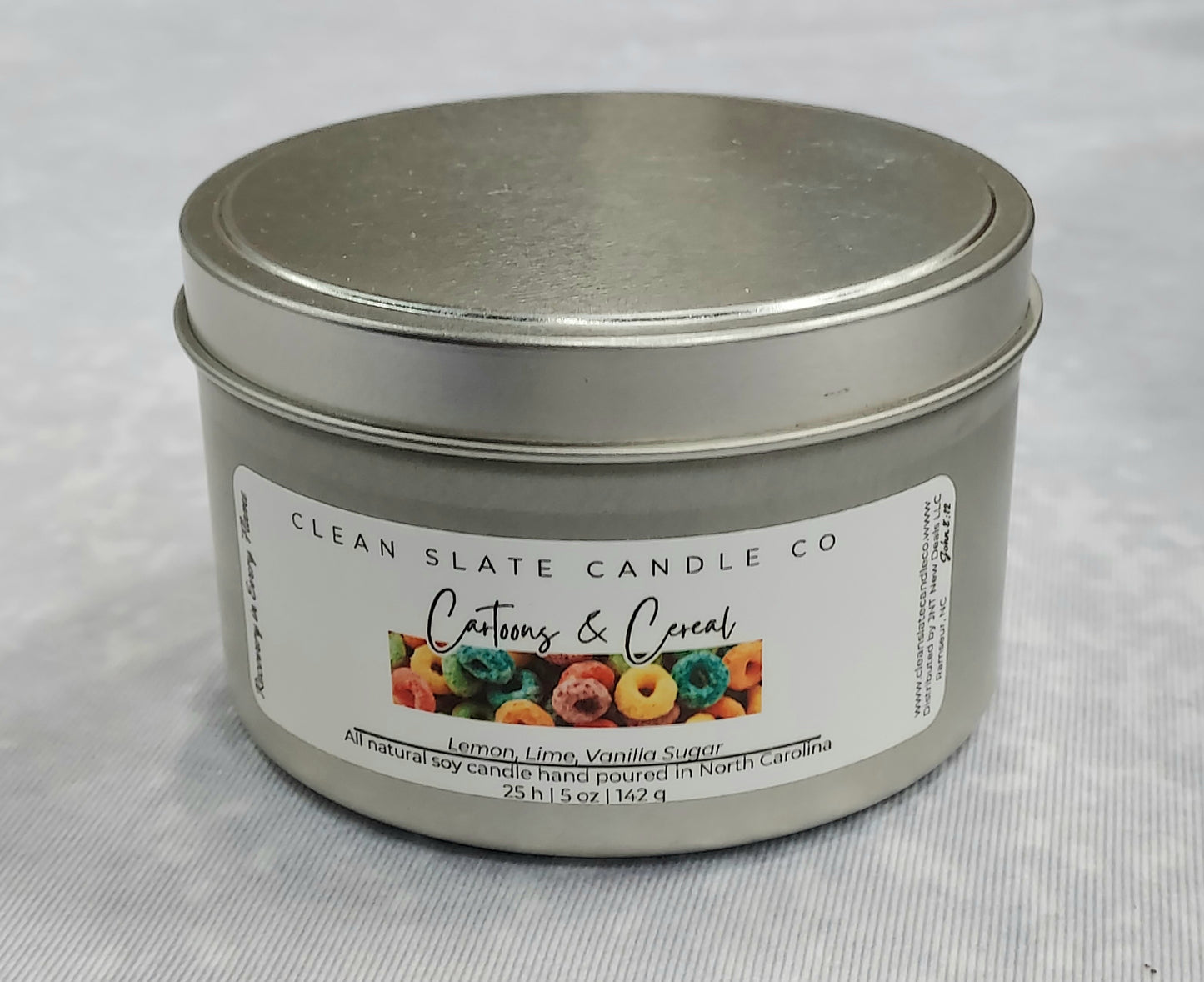 Cartoons & Cereal Soy Candle 5 oz (Fruity)