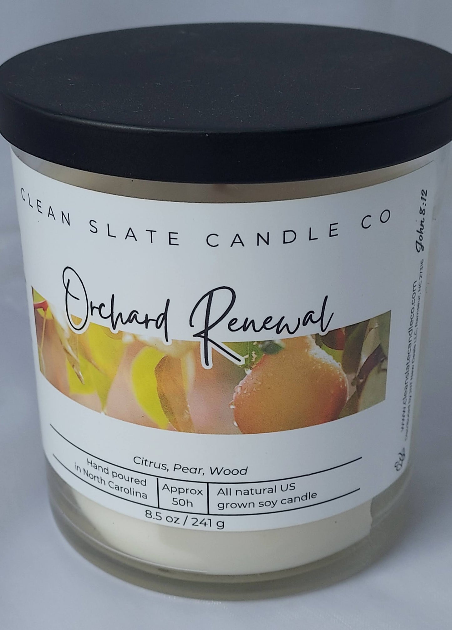 Orchard Renewal Scented Soy Candle 8.5 oz