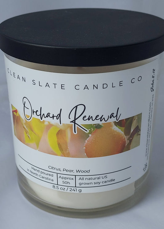 Orchard Renewal Scented Soy Candle 8.5 oz