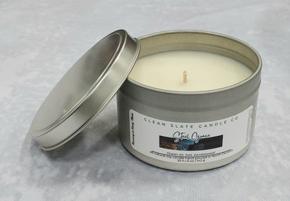 Steel Grace Soy Candle 5 oz (Aquatic)