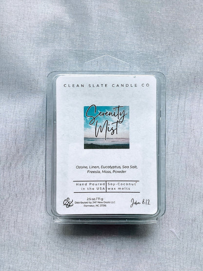 Serenity Mist Wax Melt (Aquatic)