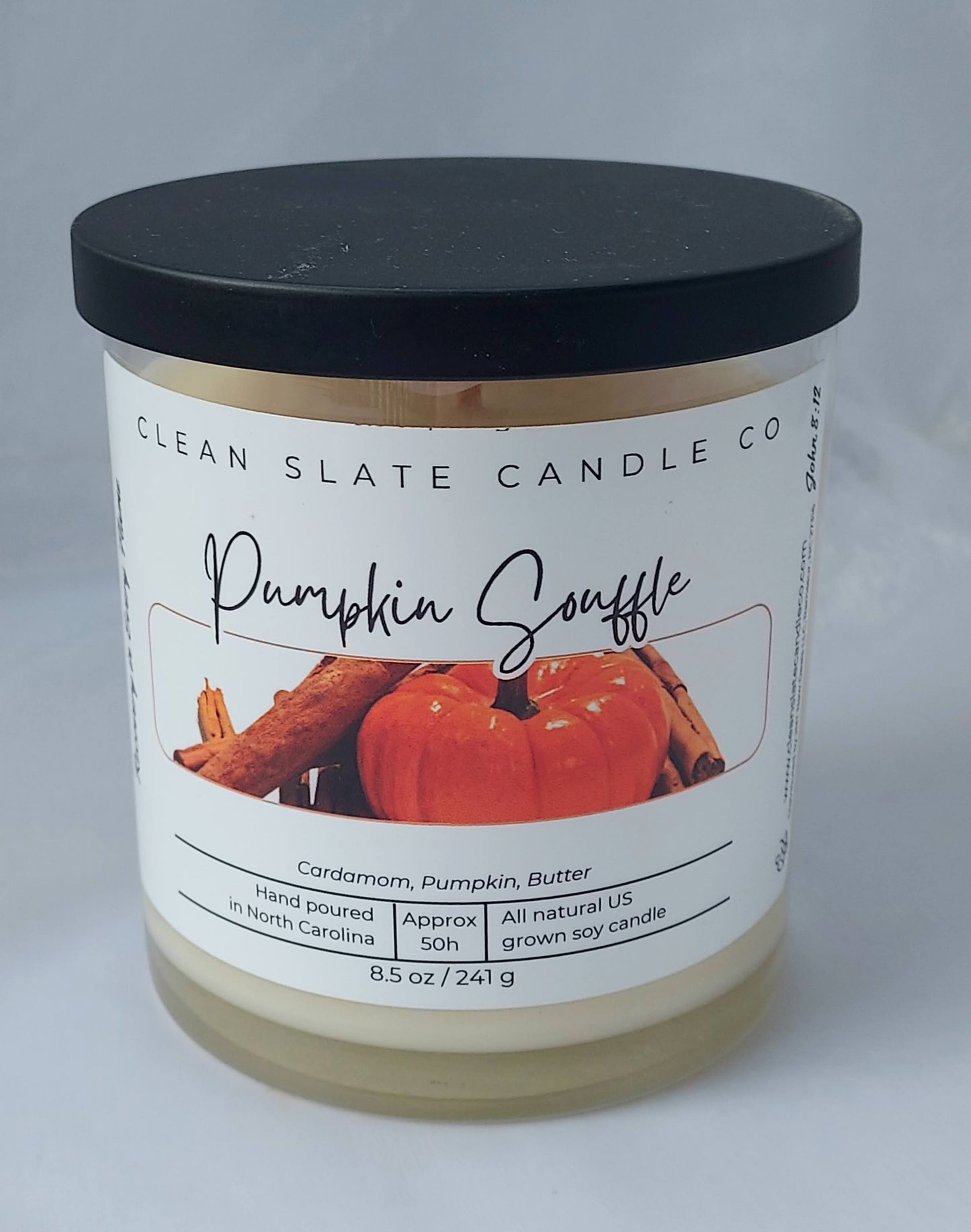 Pumpkin Soufflé Soy Scented Candle 8.5 oz