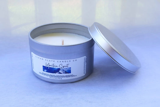 Mountain Spirit Soy Candle, 5 oz tin