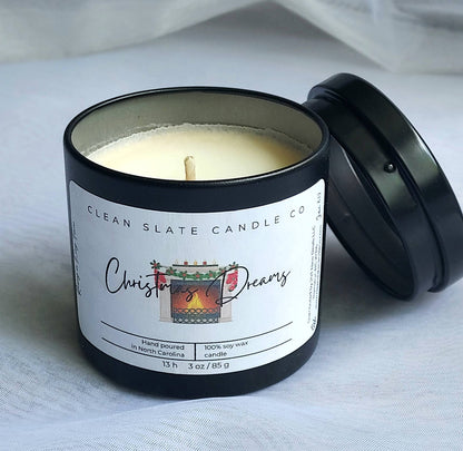 Christmas Dreams Soy Scented Candle 3 oz