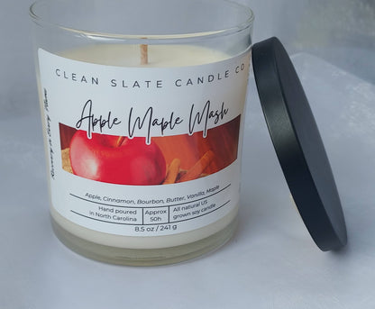 Apple Maple Mash Soy Scented Candle 8.5 oz
