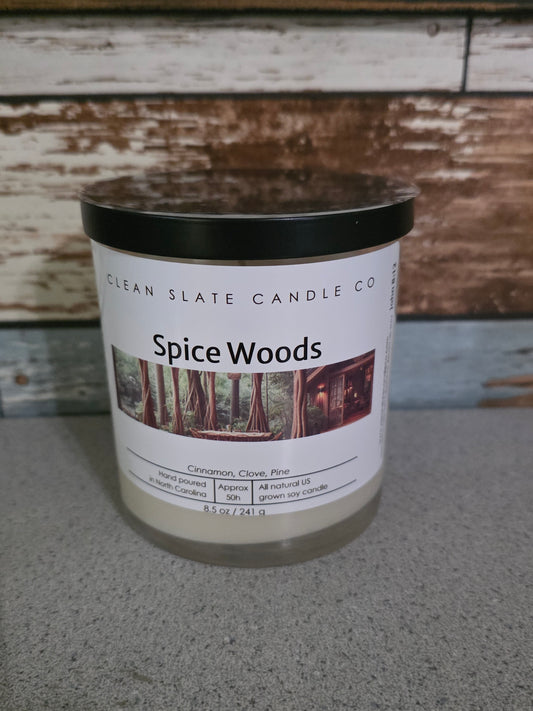 Spice Woods Refuge Candle 8.5 oz