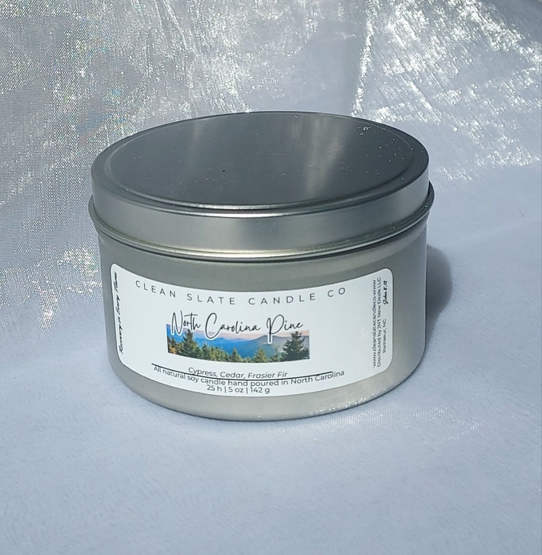 North Carolina Pine Soy Scented Candle 5 oz