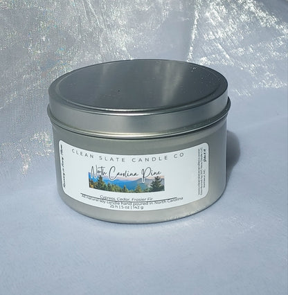 North Carolina Pine Soy Scented Candle 5 oz
