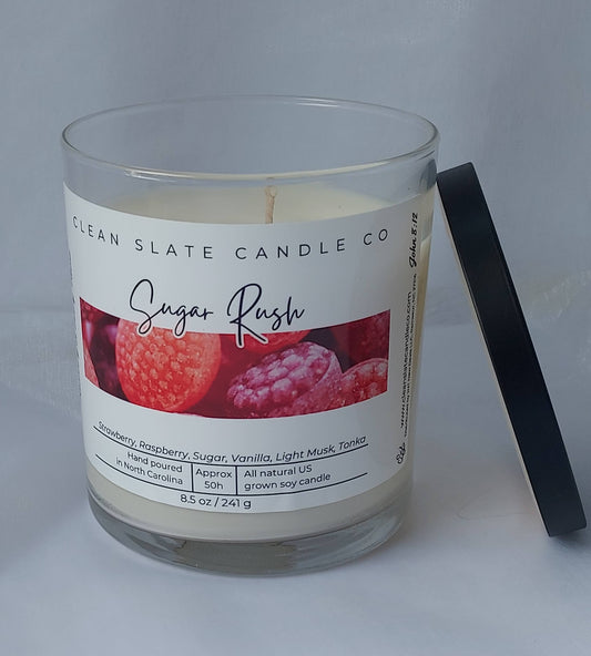 Sugar Rush Candle in Glass 8.5 oz