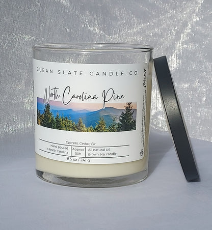 North Carolina Pine Soy Scented Candle 8.5 oz