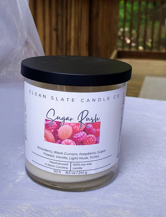 Sugar Rush Candle in Glass 8.5 oz